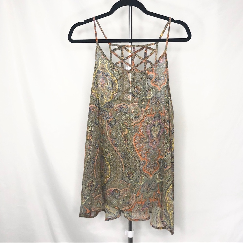Adiktd thin strap tank top Xl